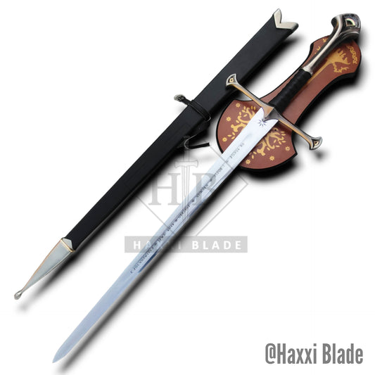 Haxxi Blade Anduril Sword of Narsil the King Aragorn lord of the ring Narsil Sword