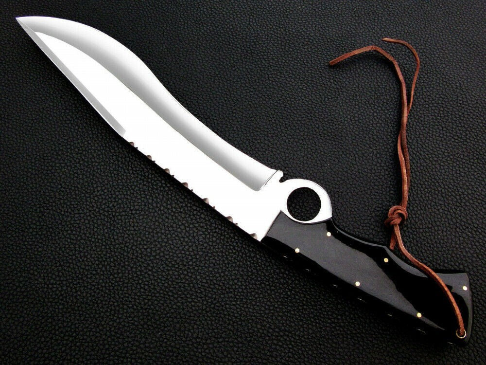 Custom Handmade Carbon Steel Blade Gurkha Kukri Knife | Hunting Knife Camping