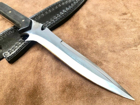 Custom Handmade D2 Steel Blade Tactical Jack Krauser Knife|Hunting Knife Camping