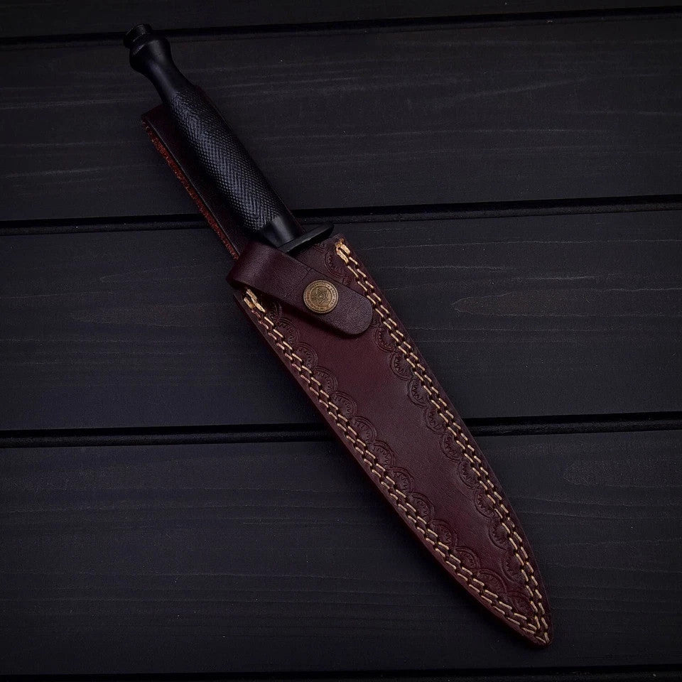 British Army Fairbairn Sykes Commando Dagger Knife Hunting Dagger With Sheath