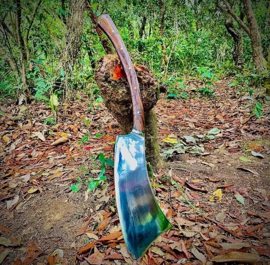 Custom Handmade Carbon Steel Blade Villagers Machete Sword | Hunting 32 inches