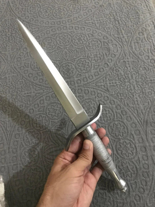 British Army Fairbairn Sykes Commando Dagger Knife Hunting Dagger With Sheath