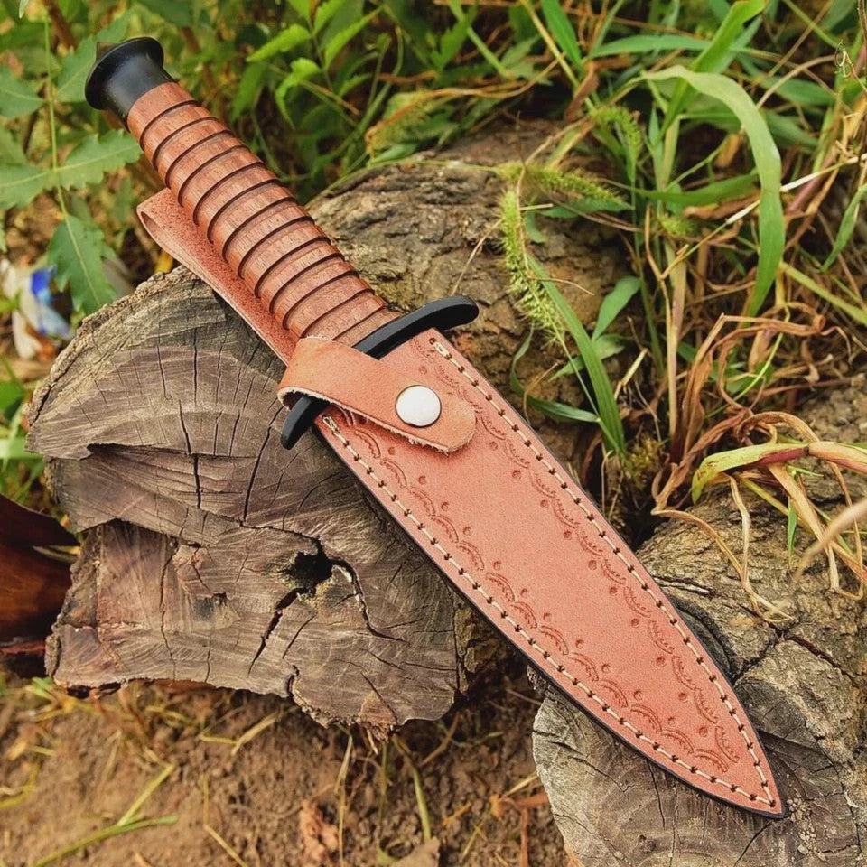 British Army Fairbairn Sykes Commando Dagger Knife Hunting Dagger With Sheath