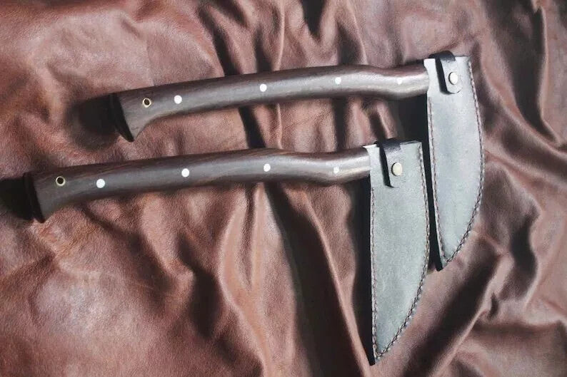 Custom Handmade Carbon Steel Camping Axe Tomahawk Wood Cutter | Hunting Knife