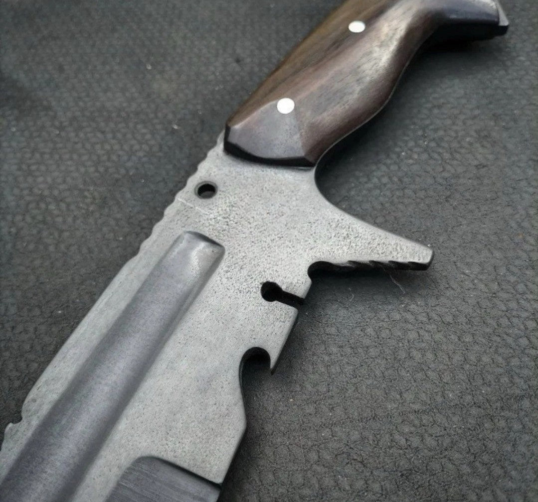 Custom Handmade Carbon Steel Blade Barong Machete Knife | Hunting Knife Camping