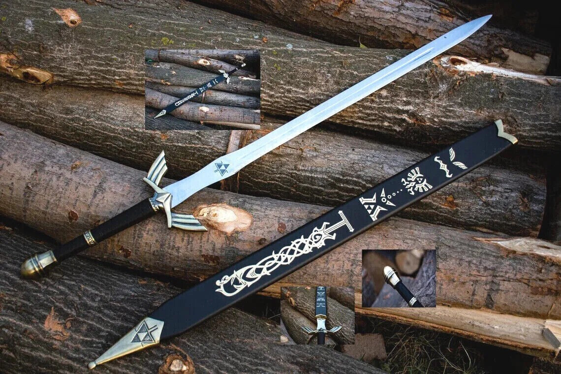 Legend of Zelda Master Sword SHARP 1045 Carbon Steel REPLICA LIMITED EDITION
