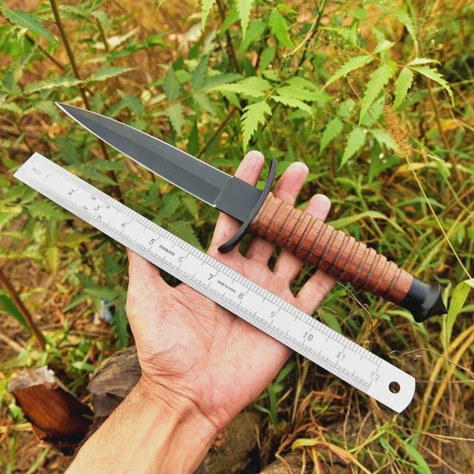 British Army Fairbairn Sykes Commando Dagger Knife Hunting Dagger With Sheath