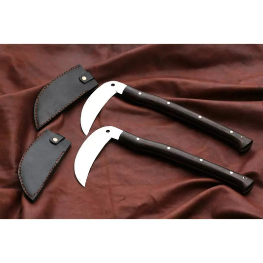 Custom Handmade Carbon Steel Camping Axe Tomahawk Wood Cutter | Hunting Knife