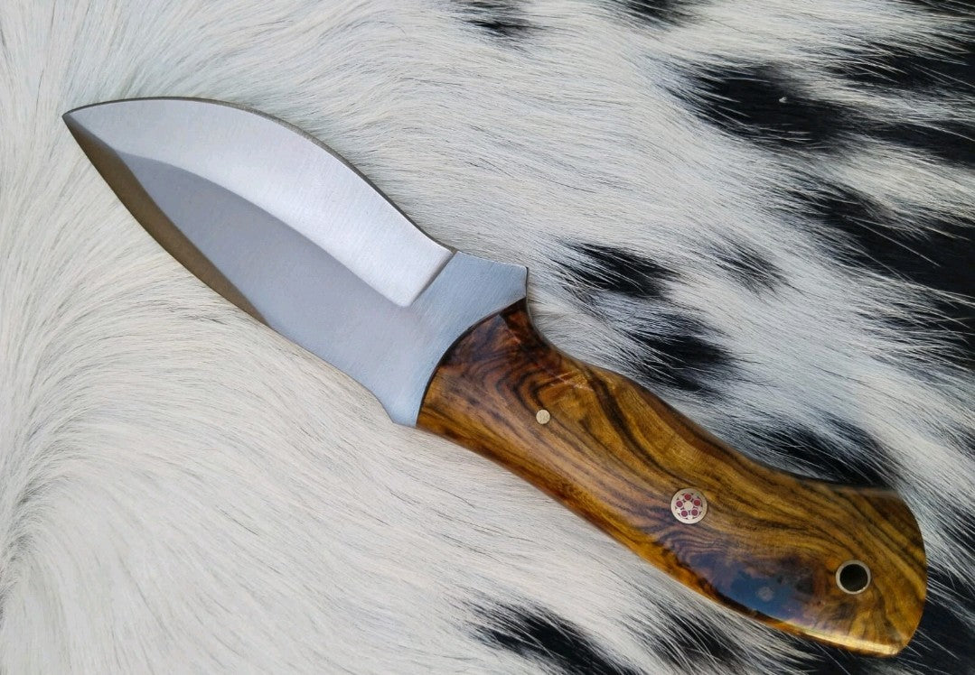 Lot of 5 Handmade Stainless Steel Blade, Wood Handle Knife best for survival