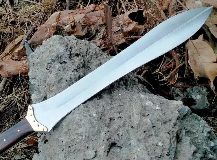 Handmade Carbon Steel Roman Gladius Gladiator Sword Medieval Ready Battle Dagger