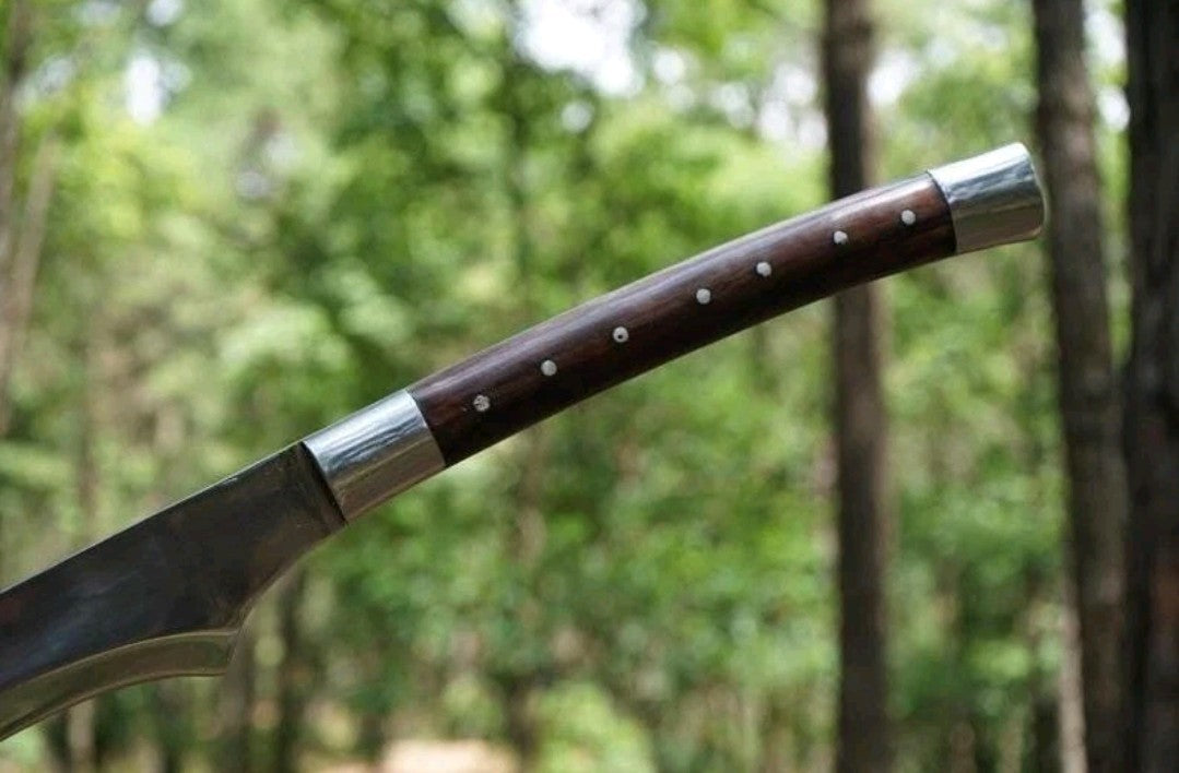 Custom Handmade Carbon Steel Blade Scimitar Viking Sword Hunting Sword Camping