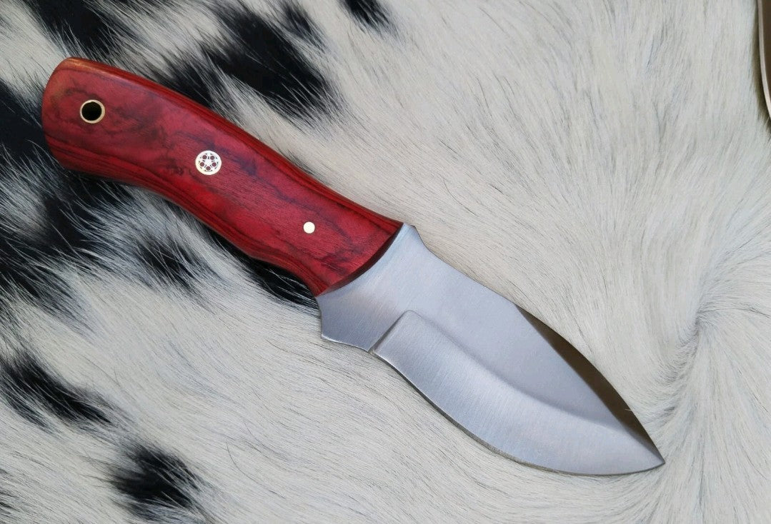 Lot of 5 Handmade Stainless Steel Blade, Wood Handle Knife best for survival