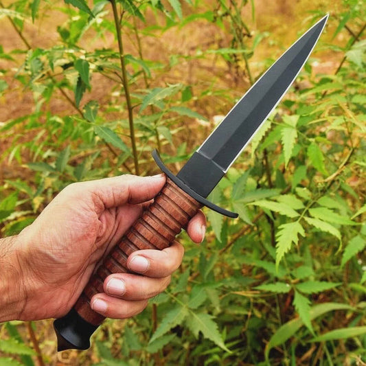 British Army Fairbairn Sykes Commando Dagger Knife Hunting Dagger With Sheath