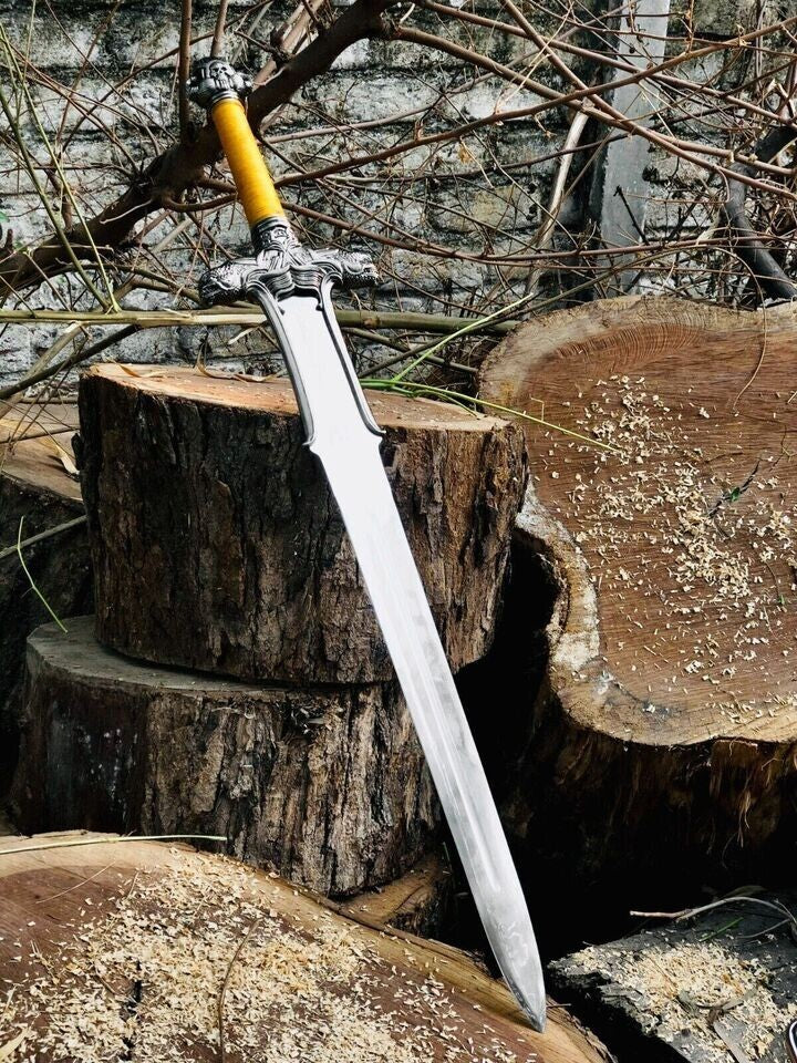 Handmade Sword, Conan The Barbarian Atlantean Sword, Fine Sharp BF Gift, Christm