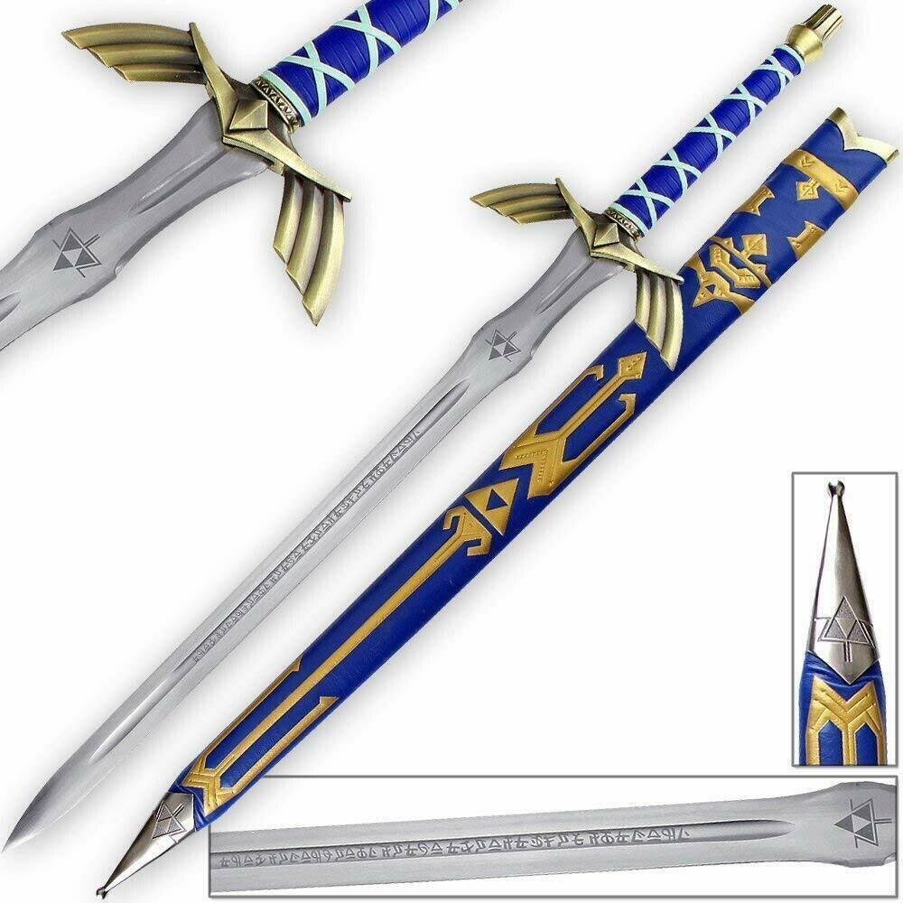 40" LARGE ADULT Legend of Zelda FULL TANG Master Sword Skyward Limited Edition