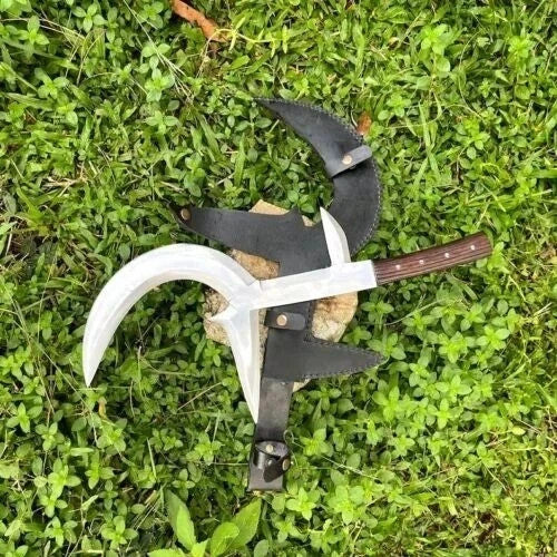 22″ Custom Handmade Carbon Steel Hunga Munga African hunting Pangboche Knife