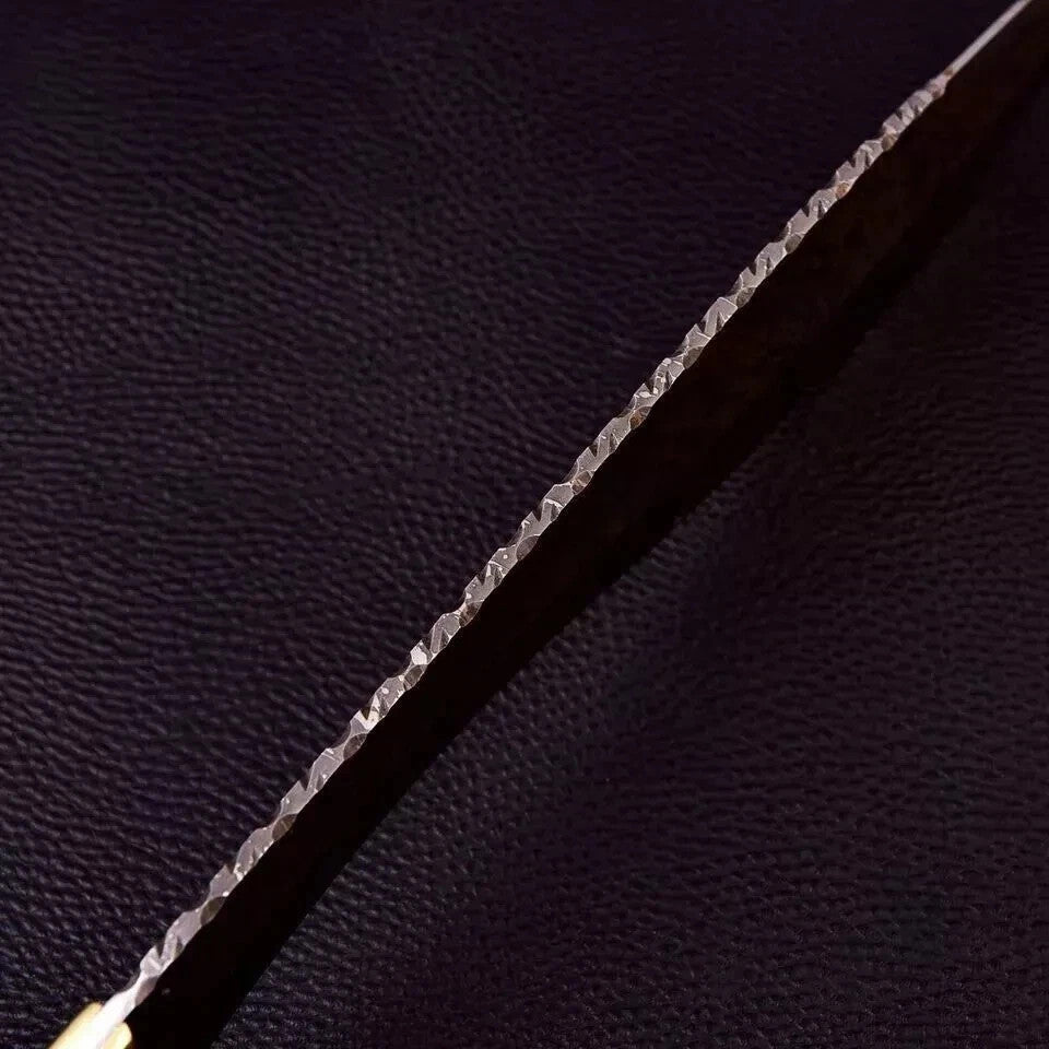 Custom Handmade Carbon Steel Ancient Greek Machete Knife Hunting Camping Knife