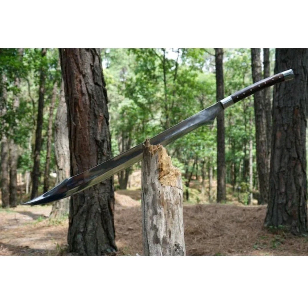 Custom Handmade Carbon Steel Blade Scimitar Viking Sword Hunting Sword Camping