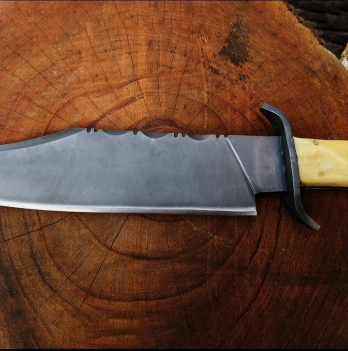 Custom Handmade Carbon Steel Blade Juan Padillo Knife | Hunting Knife Camping