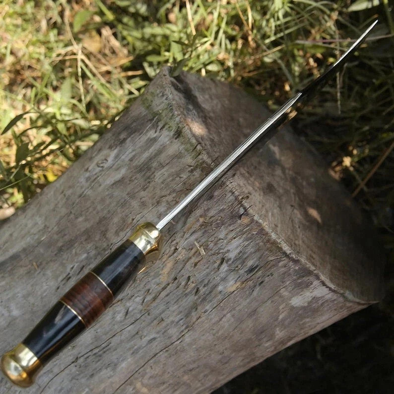 Crocodile Dundee D2 Tool Steel Blade Survival Bowie Knife  Hunting Knife Camping