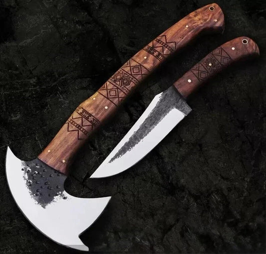 Custom Handmade Compatible Sayoc RnD Compact Axe Tomahawk Hatchet Full Tang Axe