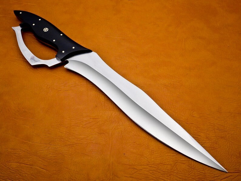 Handmade Machete Knife | Full Tang Carbon Steel Blade | Outdoor Survival Tool