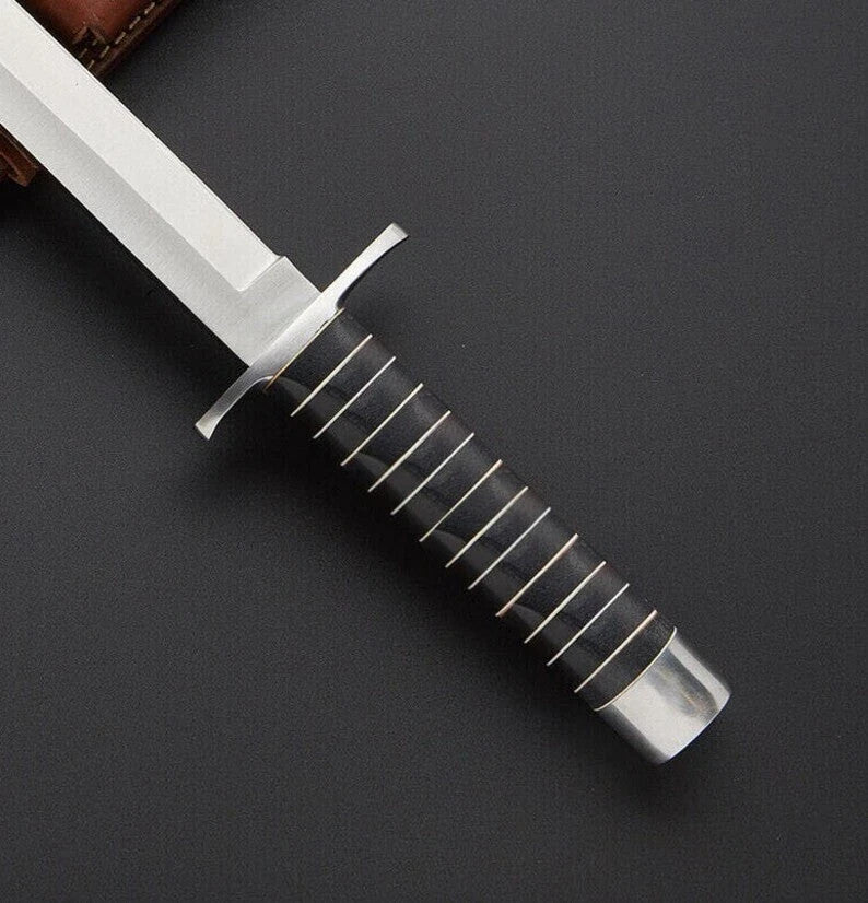 CUSTOM HANDMADE D2 TOOL STEEL BATTLE READY HUNTING SWORD CAMPING SWORD/SHEATH