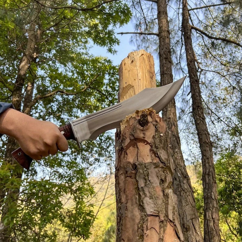 Custom Handmade Carbon Steel Blade Ancient Bowie Knife | Hunting Knife Camping