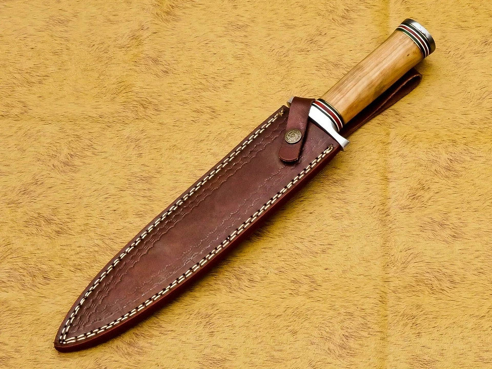Custom Handmade Damascus Dagger knives-Hunting & Survival Knives | Camping  Gear