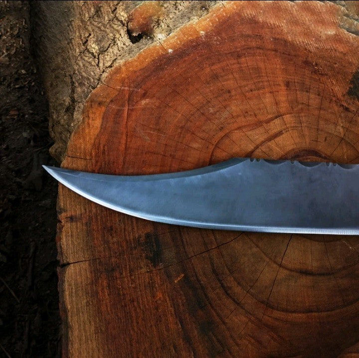 Custom Handmade Carbon Steel Blade Juan Padillo Knife | Hunting Knife Camping