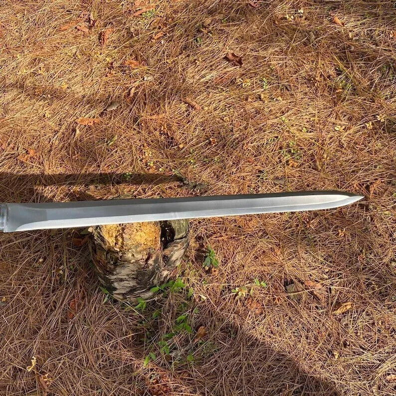 Custom Handmade Carbon Steel Blade Kukri Machete Viking Ready Battle Sword