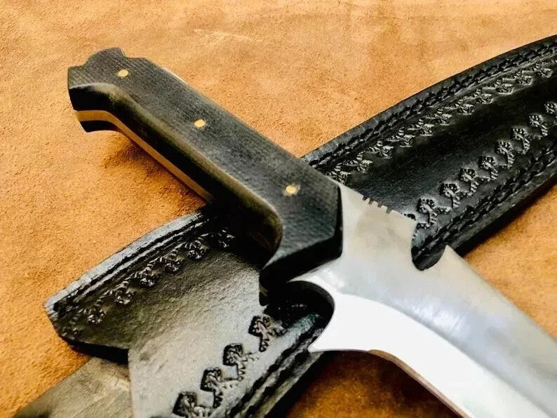 Custom Handmade D2 Steel Blade Bowie Jack Krauser Knife|Hunting Knife Camping
