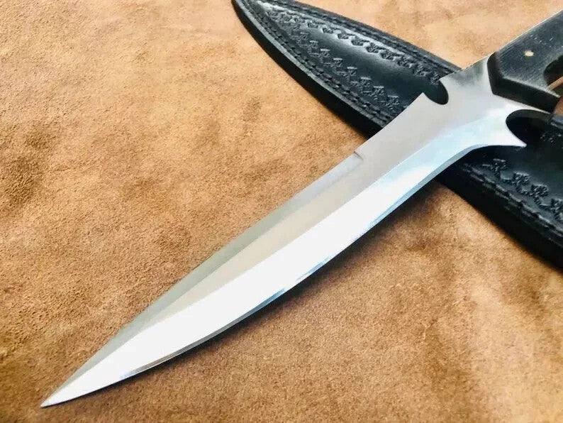 Custom Handmade D2 Steel Blade Bowie Jack Krauser Knife|Hunting Knife Camping