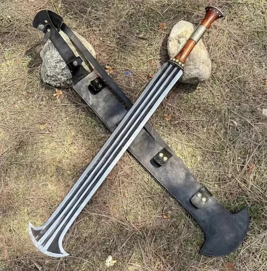 32" Handmade Konda Ikakalaka Sword Functional & Sharpened Carbon Steel Blade EDC