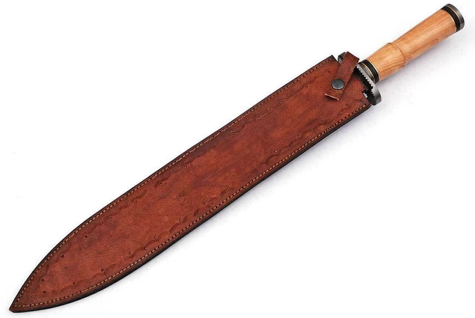 Premium Hand Forged Damascus Steel Hunting Battle Ready Medieval Roman Sword