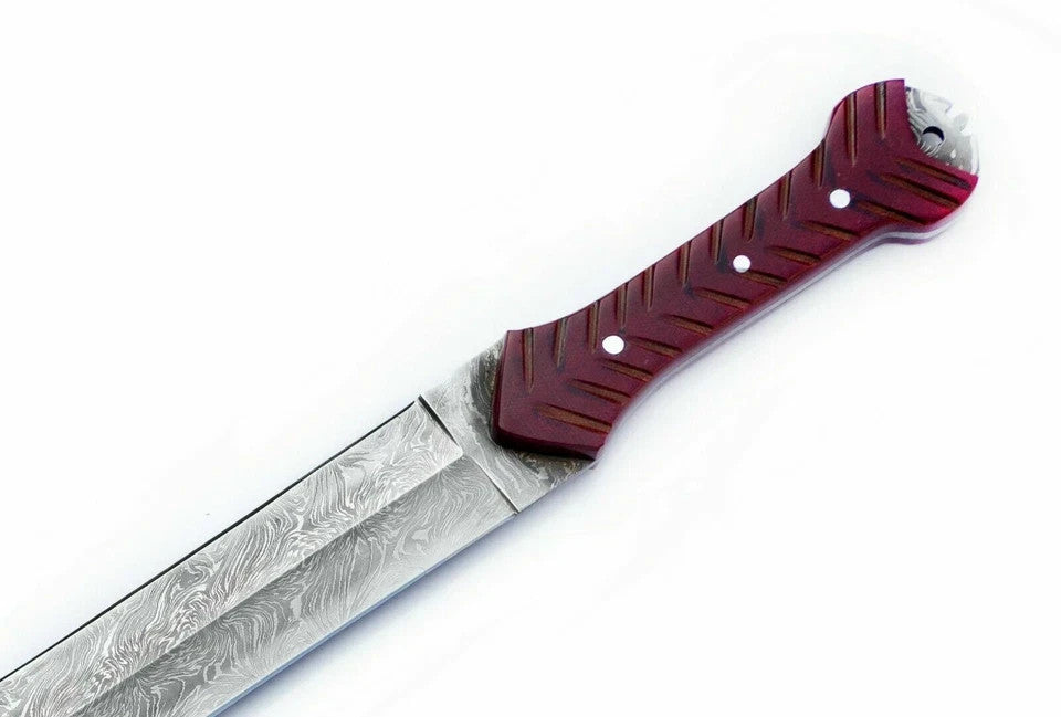 CUSTOM HANDMADE HAND FORGED DAMASCUS STEEL GLADIUS SWORD DAGGER VIKING SWORD EDC