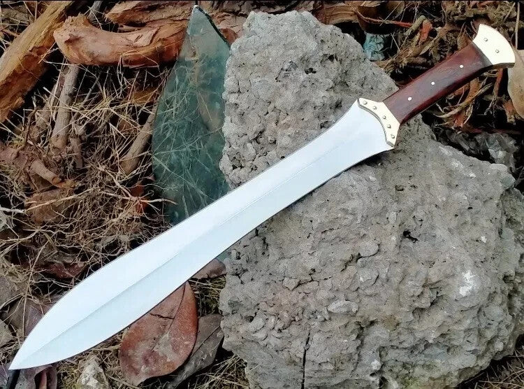 Handmade Carbon Steel Roman Gladius Gladiator Sword Medieval Ready Battle Dagger