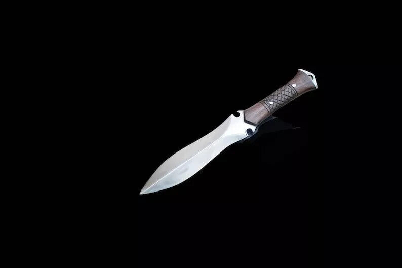 Custom Handmade Carbon Steel Survival Dagger Machete Sword Hunting Knife Camping