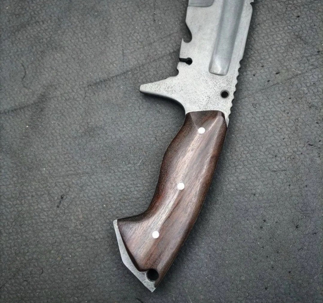 Custom Handmade Carbon Steel Blade Barong Machete Knife | Hunting Knife Camping