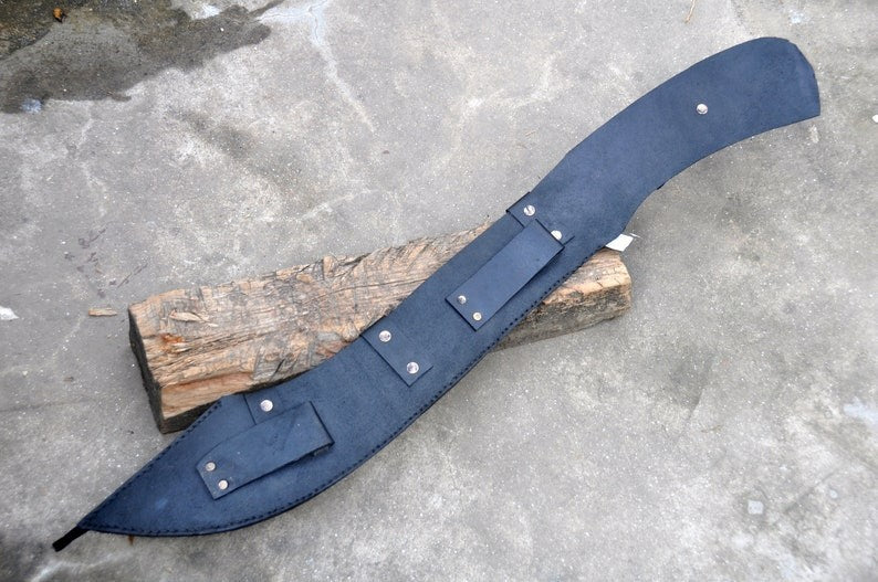 Custom Handmade Carbon Steel Blade Kukri Machete Sword | Hunting Sword Camping