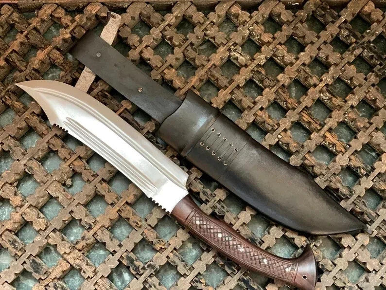 Custom Handmade Carbon Steel Blade Survival Machete Sword| Hunting Sword Camping