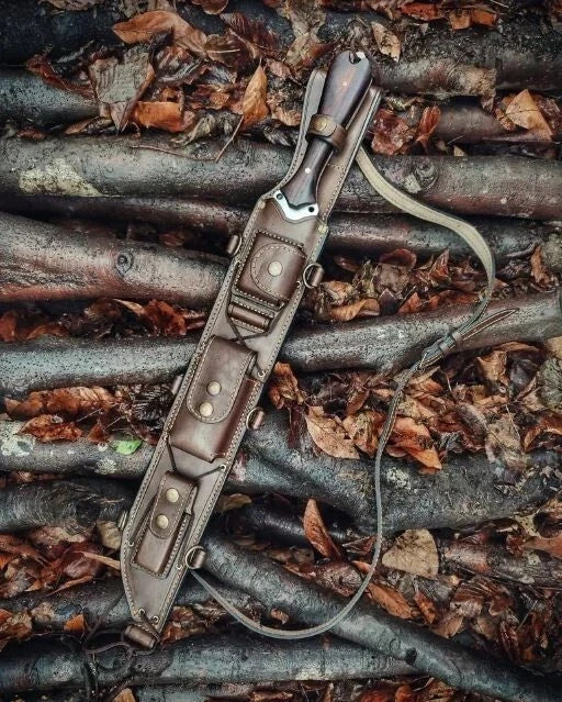CUSTOM HANDMADE SPRING STEEL 5160 HUNTING FOREST FULL TANG MACHETE KNIFE