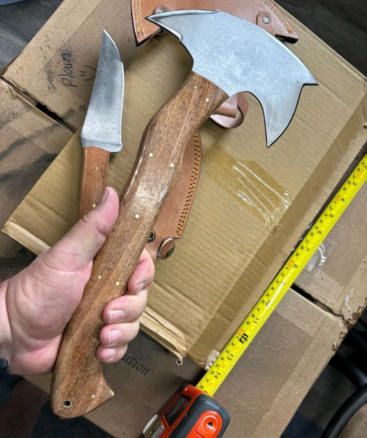 Terminal List Style AXE and Matching Knife with Sheath Tomahawk RnD WINKLER Axe