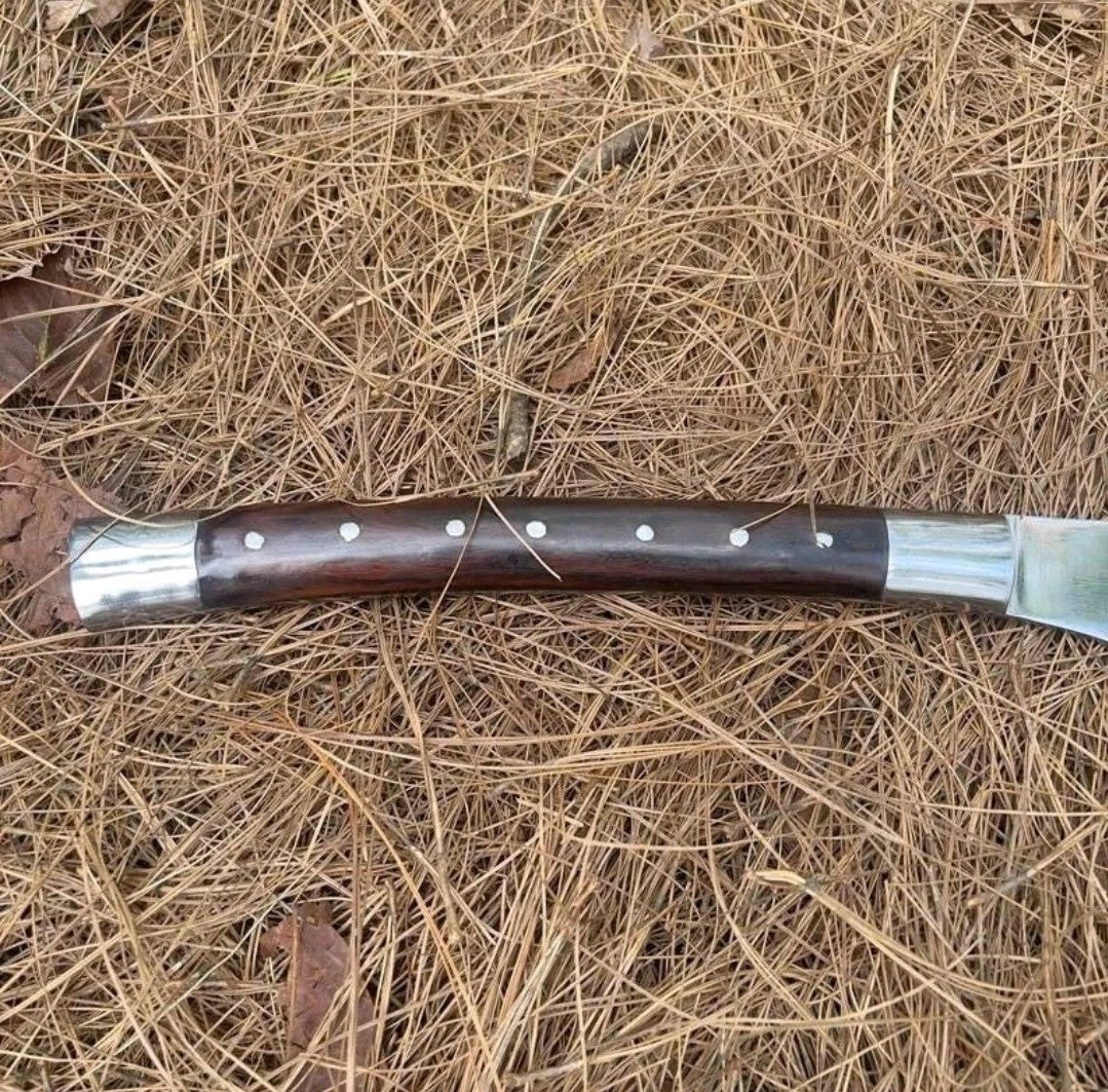 Custom Handmade Carbon Steel Blade Scimitar Viking Sword Hunting Sword Camping